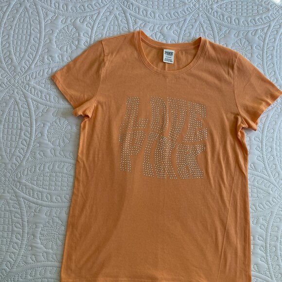 Victoria Secret Pink T- Shirt L - Picture 7 of 11